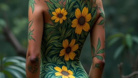 Body Paint Reveal When Creativity Meets Confidence