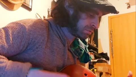 "10 Mile Somnambulism Override" late-night improvise playing custom g2420 Gretsch by Lome Marsupial