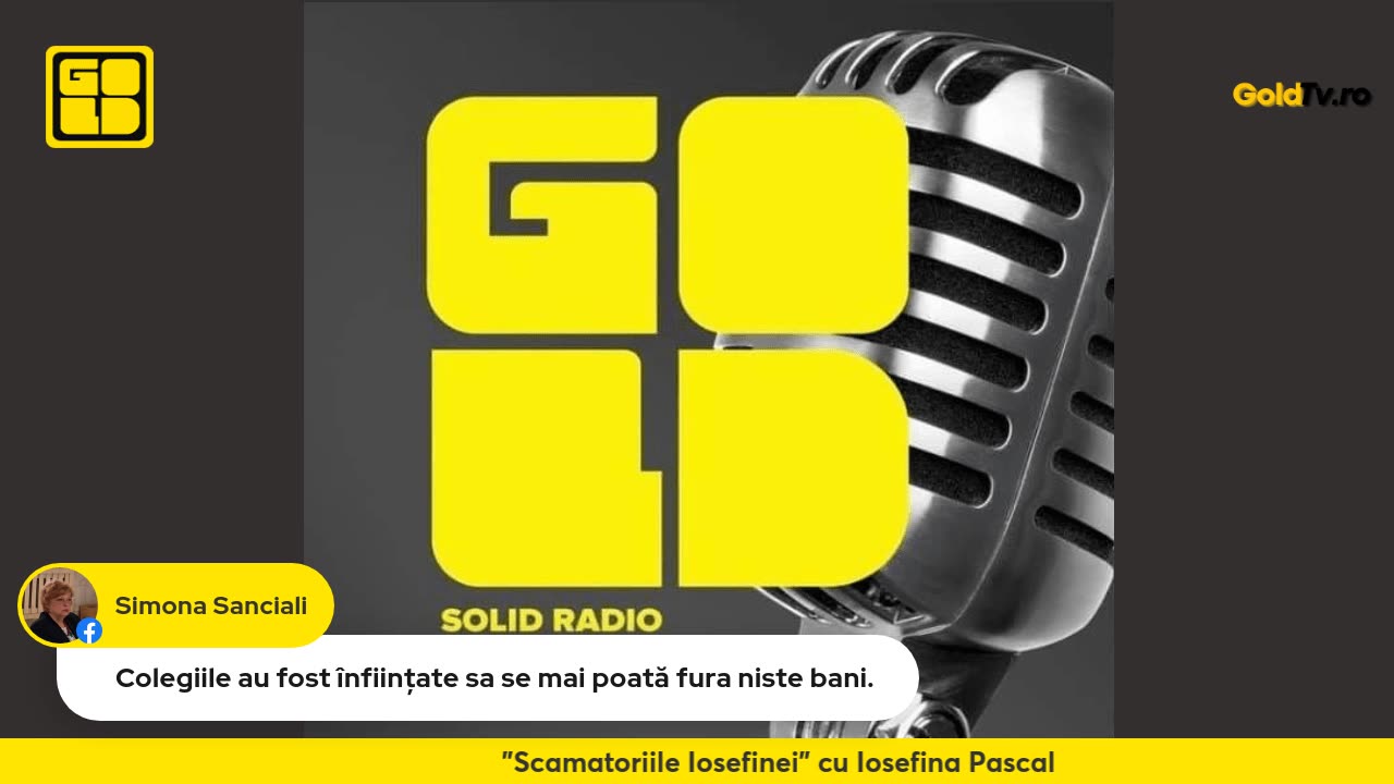 14.08.2024 – Scamatoriile Iosefinei – cu Iosefina Pascal