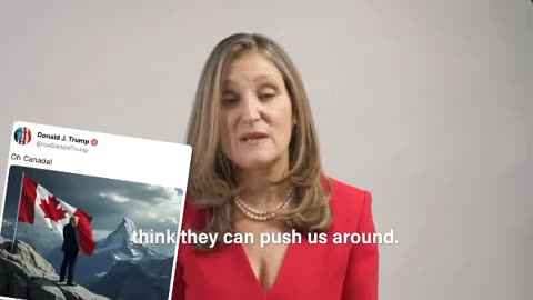 Chrystia Freeland just dropped her first campaign video!🤦‍♂️