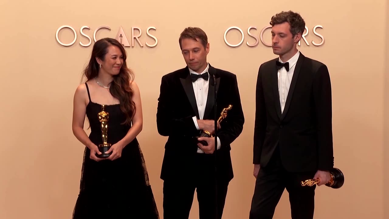 Mikey Madison, Sean Baker rejoice after 'Anora' sweeps the Oscars