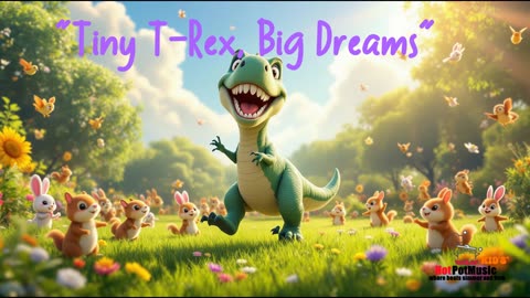 Tiny T-Rex, Big Dreams (Kids) - HotPotMusic