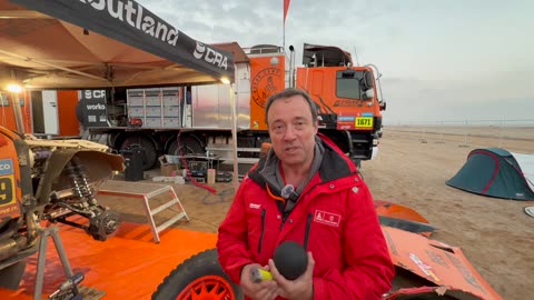 Air intake restrictor test Rally Dakar