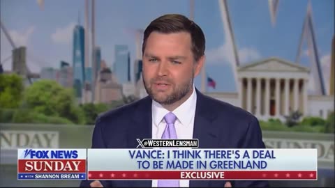 JD Vance makes clear that the US interest in Greenland is very real