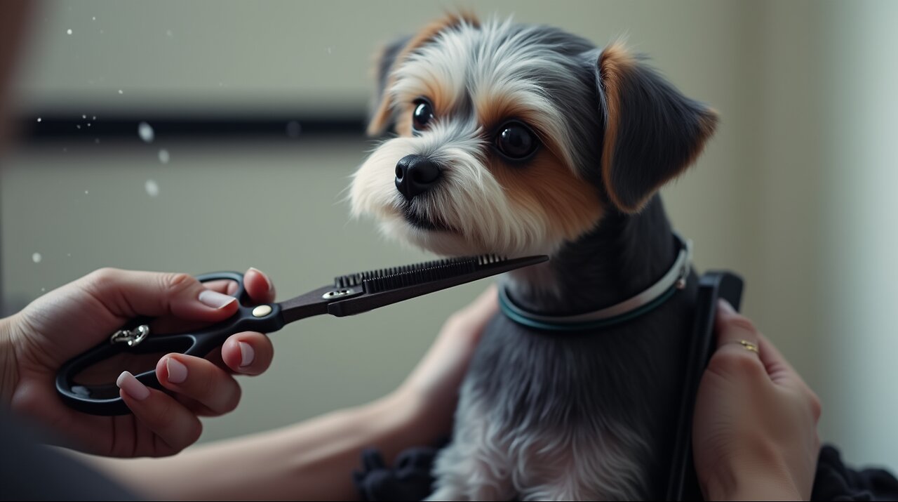 ✂️ Can regular household scissors be used to trim dog hair?