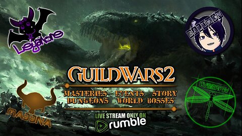 GUILD WARS 2 MASH UP 01 COOP ft Leyanore, BaLuMon & Cyberf1y + Riot Squad Gaming