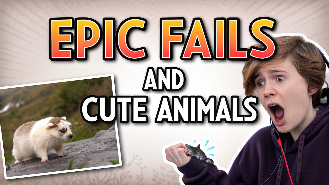 Funny Fails and Cute Animals Part 6 Compilation #FunnyFails #CuteAnimals