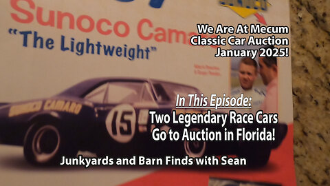 2 Legendary Road Track Race Cars for Sale at Mecum Auction 2025
