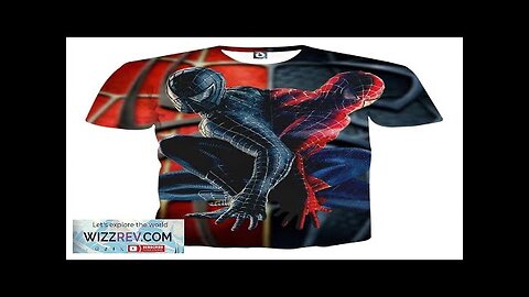 Two Back To Back Spider-Man Design Full Print T-Shirt Review