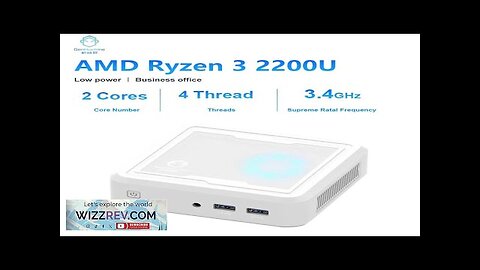 New Genmachine AMD Ryzen 3 2200U Up to 65W Mini PC DDR4 Review