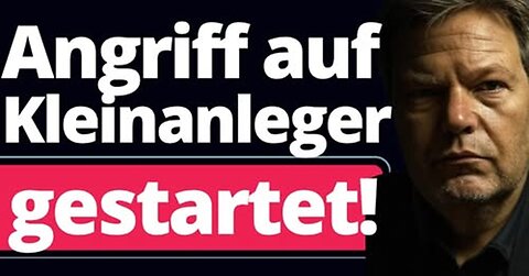 Neue SCHOCK-Warnung für Anleger: Ungebildeter Grüner Habeck entgleist komplett!