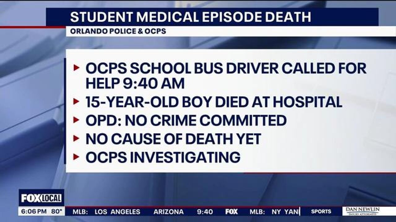 15 YEAR OLD STUDENT DIES ON THE SCHOOL BUS!