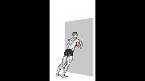 Narrow Grip Wall Push Up Exercise.