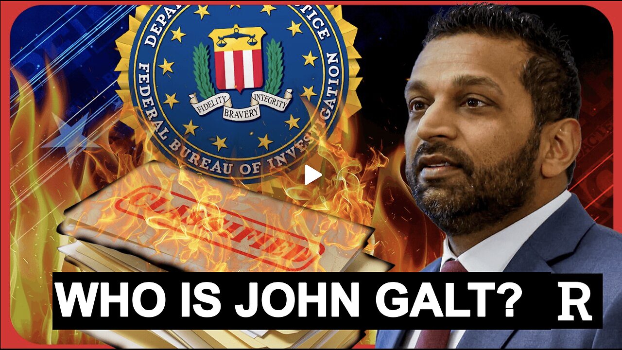 REDACTED W/ "FBI agents caught DESTROYING evidence" as Kash Patel takes over Bureau. SGANON