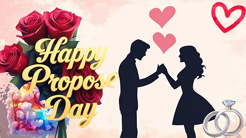 BEST Propose Day Greeting For Your Valentine | Propose Day Whatsapp Status | Valentine's Day 2025 |