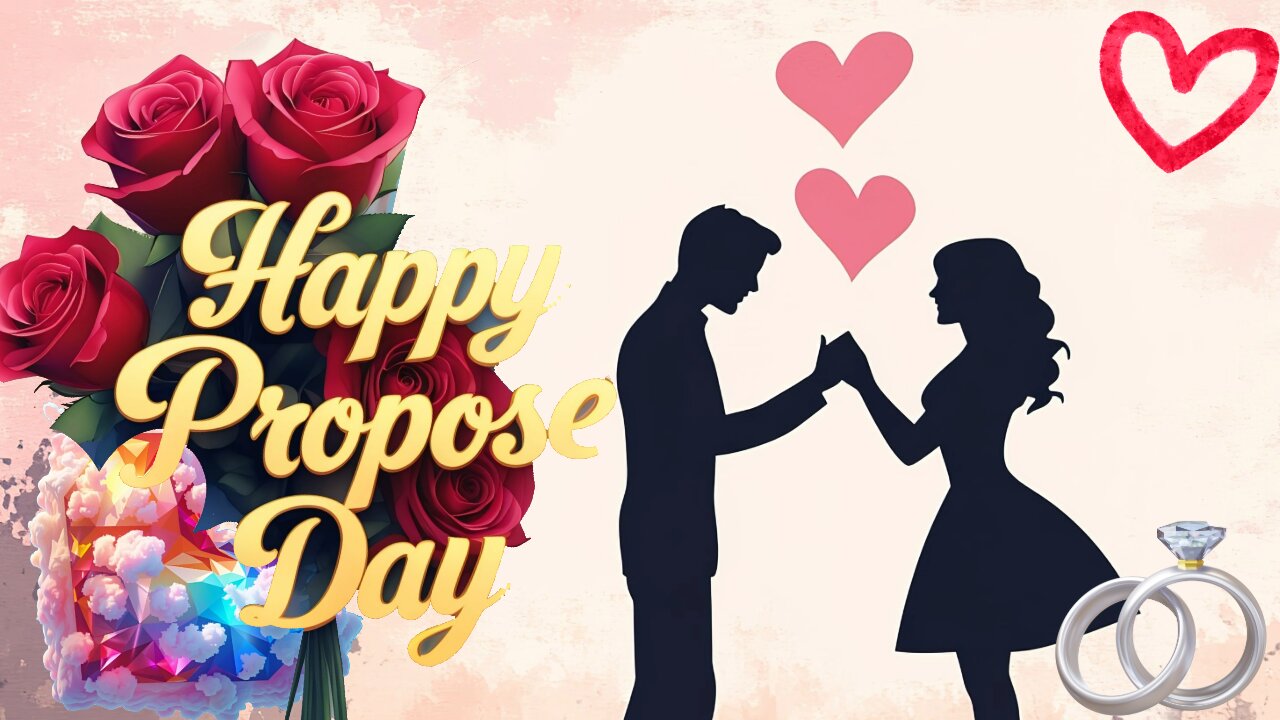 BEST Propose Day Greeting For Your Valentine | Propose Day Whatsapp Status | Valentine's Day 2025 |