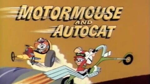 Motormouse and Autocat ( Water Sports ) Cartoon Short 1969