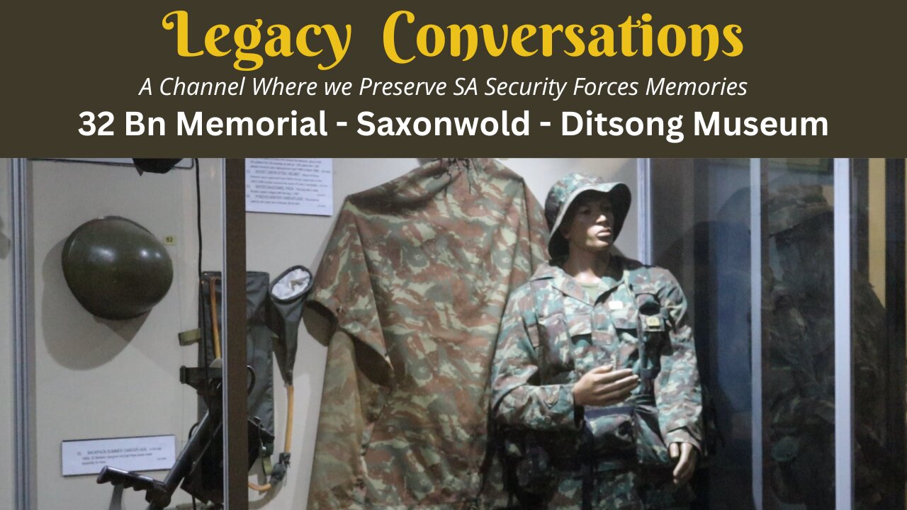 32 Bn Display at the Ditsong Museum for Military History at Saxonwold