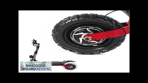 60V 38.4Ah 2800W 11 inch Electric Scooter Hub Motor Front/Rear Drive Brushless Review