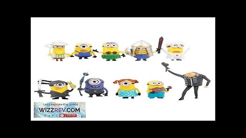 Capsule toys 10Pcs/Set Miniones Kevin Bob Gru 3D Eye Despicable Miniones Review