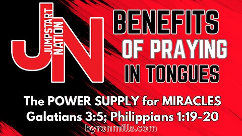 TONGUES: The POWER SUPPLY for MIRACLES & SUPERNATURAL INTERVENTION-Habukkuk 3:16