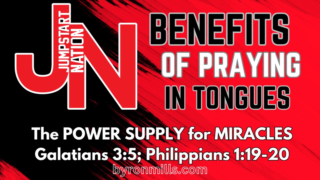 TONGUES: The POWER SUPPLY for MIRACLES & SUPERNATURAL INTERVENTION-Habukkuk 3:16