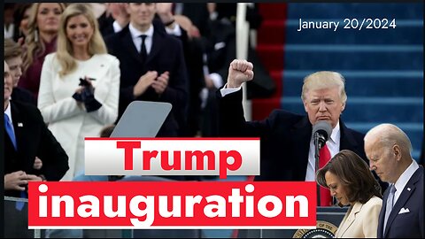 President Trump inauguration 2024