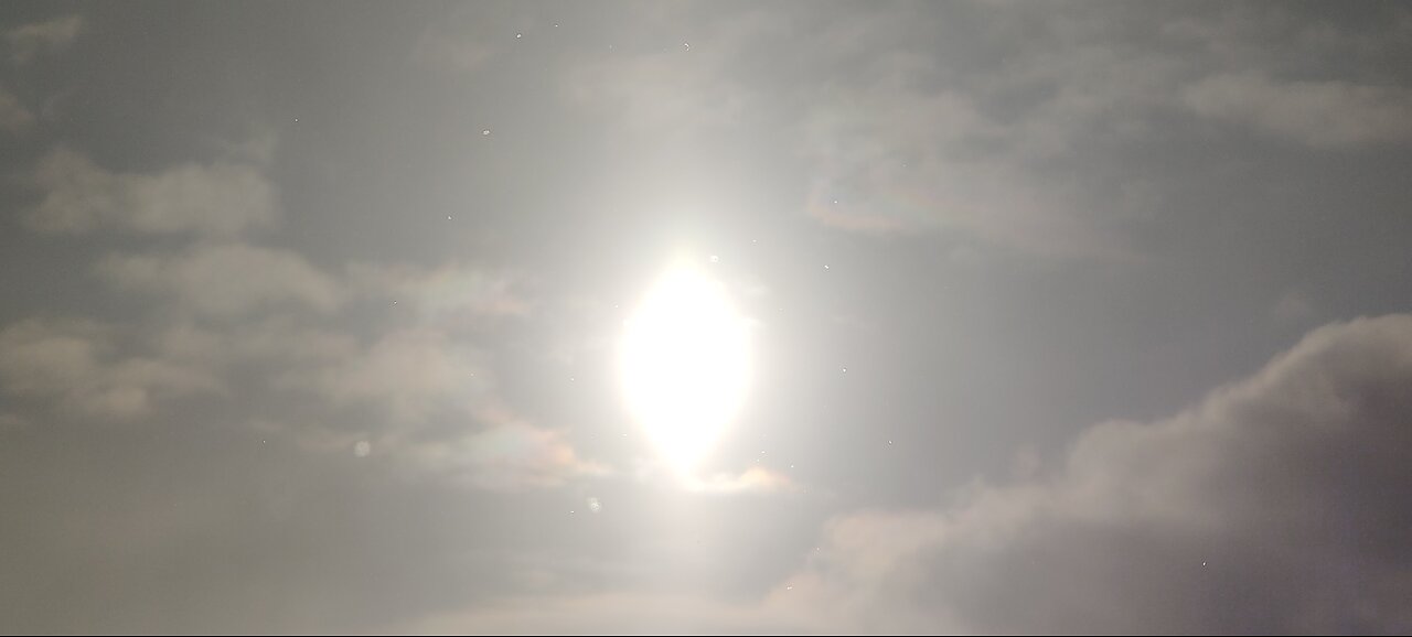 15.2, 19,2, 23.2, 25.2.2025: Weird sun, weird clouds, halo colors