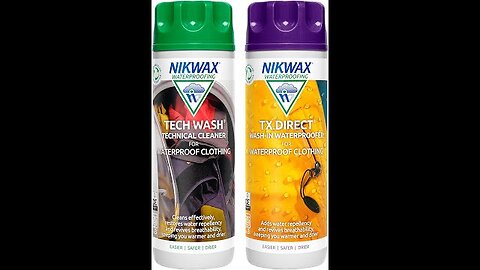 Nikwax TECH WASH and TX DIRECT Review