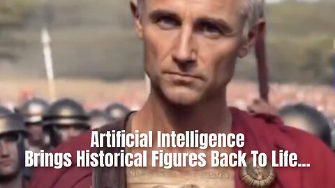 Artificial Intelligence Brings Historical Figures Back To Life...