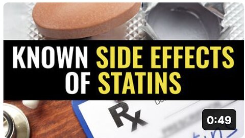 Known Side Effects of Statins