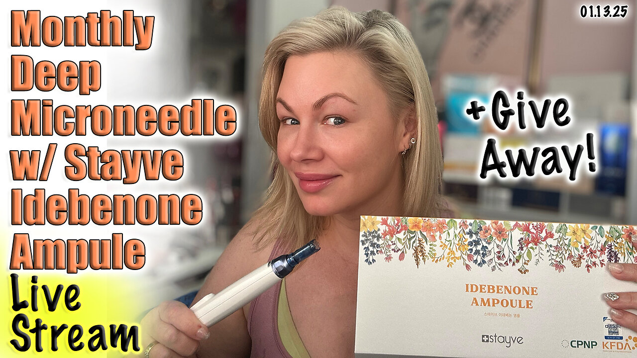 Live Idebenone Ampule Deep Microneedle to Fight Wrinkles! AceCosm.com code Jessica10 saves YOU