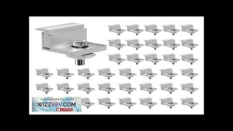 VEVOR Solar Panel Z Mounting Bracket 35-50mm Adjustable Bracket End Clamps 40PCS Review