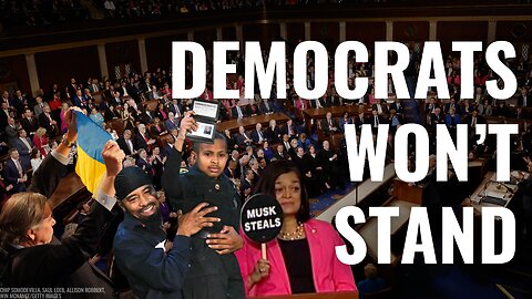 😳What The Democrats Refused to Stand For During Trump’s Speech