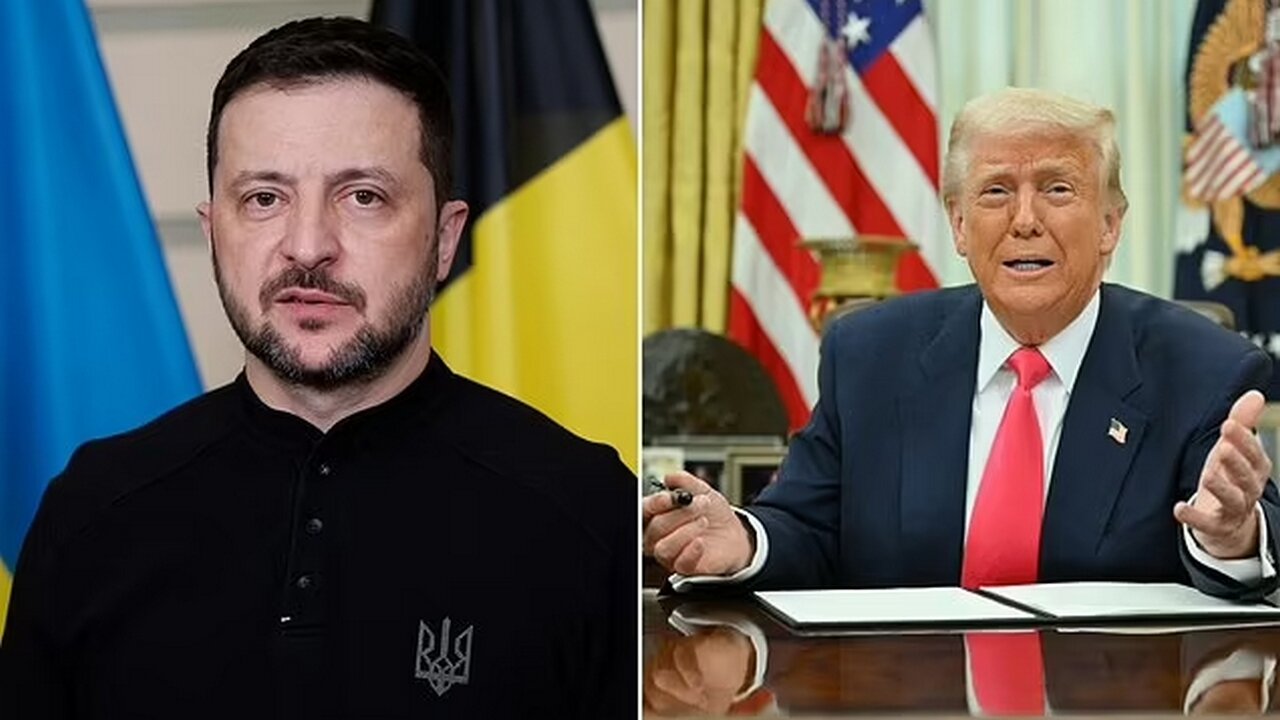 Zelensky & Trump to Work on Peace Talks