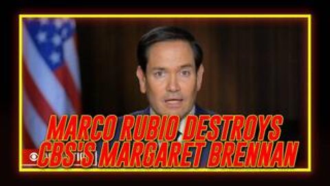 Marco Rubio Destroys CBS Over Claim Free Speech In Germany Will Lead To New Hitler!