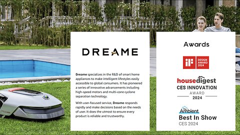 dreame Robotic Lawn Mower A1, Automatic Lawn Mower