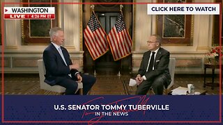 Senator Tuberville Joins Kudlow Inside Eisenhower Building to Discuss Economy under Trump