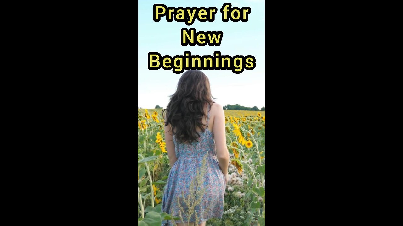 🔥 Powerful Morning Prayer for New Beginnings | Start Your Day Blessed 🙏✨