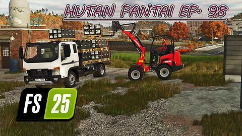 Selling Bottled Milk & Goat Cheese. Spreading Lime. |4k| HUTAN PANTAI EP. 98 | Farming Simulator 25