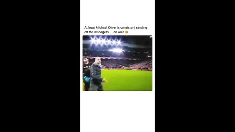 Sending manager out #football #soccer #manchesterunited #viralvideo