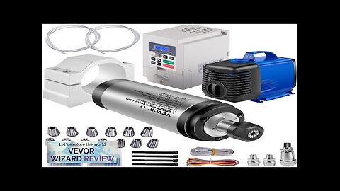 VEVOR VFD CNC Spindle Motor Kits 110V CNC Spindle Motor Kits 2.2KW Review