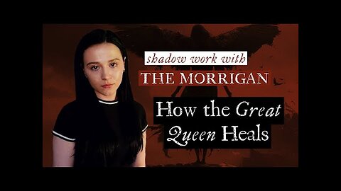 The goddess of death The Morrigan