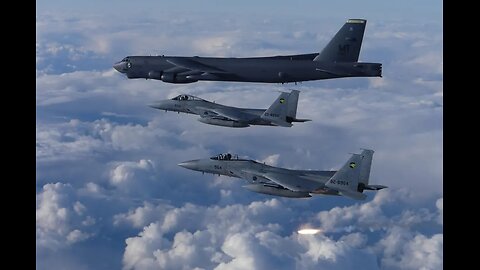 U.S. and Japan's Epic Air Exercise Over the Sea of Japan!