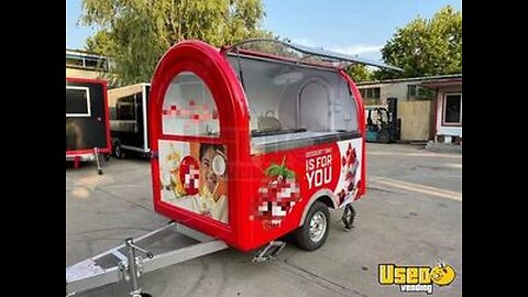 2021 5.5' x 7.5' Concession Food Trailer | Mobile Food Unit for Sale in Florida!