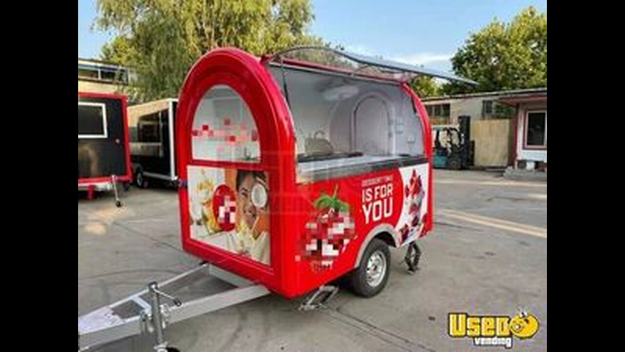 2021 5.5' x 7.5' Concession Food Trailer | Mobile Food Unit for Sale in Florida!