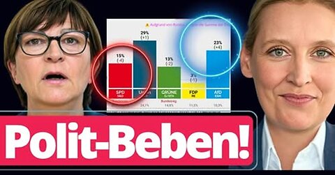 Eilmeldung: Neue Schock-Umfrage ändert ALLES! AfD steigt massiv