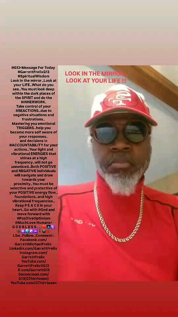 LOOK AT THE MIRROR..LOOK AT YOUR LIFE▪︎