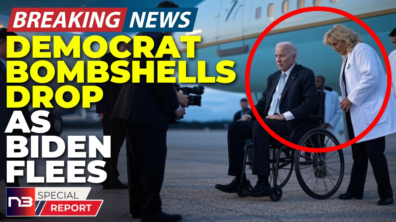 🚨BREAKING: Wait Till You See What Democrats Just Revealed About Biden As He Escapes America