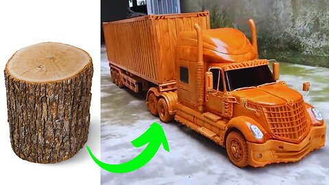 I Built a Wooden Truck Using Only Hand Tools